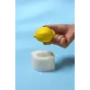 Limon Yatay Silikon Mum Kalıbı