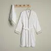 Linens Vesso Bambu S/M Bornoz Seti Ekru