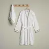 Linens Vesso Bambu S/M Bornoz Seti Ekru