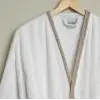 Linens Vesso Bambu S/M Bornoz Seti Ekru