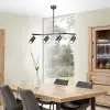 Lıpale 4 Lu Kobalt Sıralı Avize 4xgu10