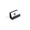Loft Deri Kartvizitlik Siyah