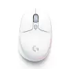 Logitech G705 Aurora Kablosuz Oyuncu Mouse, Özelleştirilebilir LIGHTSYNC RGB Aydınlatma, Lightspeed Kablosuz, Bluetooth Bağlantısı, Hafif, PC/Mac/Dizüstü Bilgisayar ile Uyumlu, Beyaz