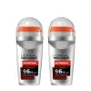 L’Oréal Paris 2li Men Expert Invincible Anti Perspirant Roll On (2 x 50 ml)