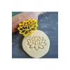 Lotus Çiçeği Kurabiye Kalıbı, Tek Ebat