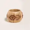 Lotus Turuncu Bambu Peçete Halkası 6 Cm