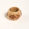 Lotus Turuncu Bambu Peçete Halkası 6 Cm