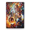 Louis Armstrong Tablosu - 50x75cm