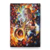 Louis Armstrong Tablosu - 50x75cm