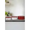 Love Emaye Üçlü Saklama Seti