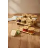 Lunaya Bambu Standlı Kahvaltılık Seti, 9lu
