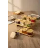 Lunaya Bambu Standlı Kahvaltılık Seti, 9lu