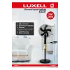 LXF-518 S 5 Pervaneli Ayaklı Vantilatör (Siyah)