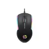 M160 7ZZ79AA USB Kablolu 1000 Dpı RGB LED Oyuncu Optik Mouse, Siyah