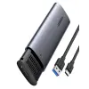 M.2 Sata NGFF SSD USB 3.1 5 Gbps Type-C Gen1 B-Key M+B Key Disk Kutusu - Uzay Grisi
