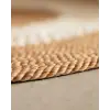 Madame Coco Alsace Oval Kilim Naturel/Krem