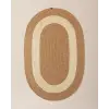 Madame Coco Alsace Oval Kilim Naturel/Krem