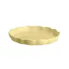 Madeleine Yivli Tart Tabağı, 30 cm, Vanilya