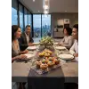 Madlen Dikdörtgen Servis Tabağı