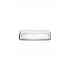 Madlen Dikdörtgen Tatlı Tabağı, 2li, 22cmx12 cm