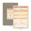 Make a Decision Pad, Checklist Funny Office not defterleri (pastel versiyon), 15,2 x 22,9 cm