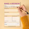 Make a Decision Pad, Checklist Funny Office not defterleri (pastel versiyon), 15,2 x 22,9 cm