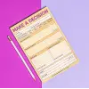 Make a Decision Pad, Checklist Funny Office not defterleri (pastel versiyon), 15,2 x 22,9 cm