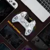 ManbaOne Interactive Screen Wireless Gaming Controller for PC/Switch/Switch 2/iOS/Android,Hall Effect Stick & Trigger,RGB Lighting,Remappable Buttons,1800mAh with Charging Dock (White) | PC/Switch1...