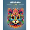 Mandala cat: page coloring mandala cat zen