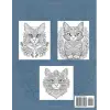 Mandala cat: page coloring mandala cat zen