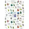 Manikür için Tırnak Stickerı