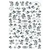 Manikür süsleme stickerı
