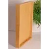 Marbella - Bambu Desenli Tepsi Büyük