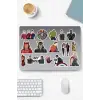 Marvel Temalı Sticker Etiket Seti 2 - Laptop Notebook Telefon