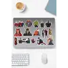Marvel Temalı Sticker Etiket Seti 2 - Laptop Notebook Telefon