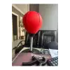 Masaüstü Vakumlu Boks Torbası Pompa Hediyeli Kırmızı Tek Ebat