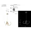 MASDE 3LÜ LEDLİ AVİZE 3000-6000K 45W