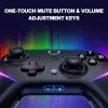 Master P1 2.4G Wireless PC Controller - Hall Effect Joystick, Hall & Micro Changable Triggers, Audio Controls, Adjustable Turbo Vibration for PC/Switch