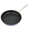Master Titanium 24Cm Tava, Çelik Sap Metalik Mavi