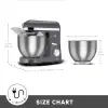 Mastermaid Chef Pro Çift Kollu Mutfak Şefi 1500 W Space Gray