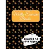 Maths Exercise Books Squared a4: A4 School Exercise Book, 10 mm, 144 Pages, Size at 8.5 x 11 in; 21.59 x 27.94 cm/A4 for adults, teens, and kids