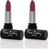 Matte Chiffon Touch Ruj, Plummy Red 190 Mor 2li set