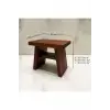 Maun Ahşap Banyo Taburesi Oturak (L)
