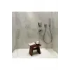 Maun Ahşap Banyo Taburesi Oturak (L)