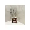 Maun Ahşap Banyo Taburesi Oturak (L)