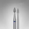 Mavi sivri damla model elmas manikür freze ucu 5 mm FA40B023-5