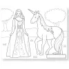 Melissa & Doug - Dev Boyama Kitabı, Pembe (14225)