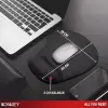 Memory Foam Bilek Destekli Mouse Pad, Kaymaz Tabanlı