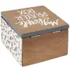 Menteşeli Ahşap Kutu - My Little Prayer Box