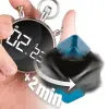 Metal Anonize Fidget Spinner, Siyah/Mavi